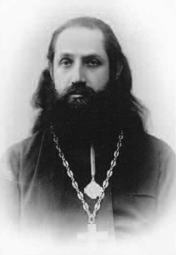 Священник Николай Красновский. Фотография конца XIX века